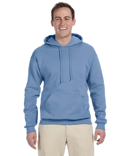 Jerzees 50/50 Hooded Sweatshirt 996 | Light Blue - Front