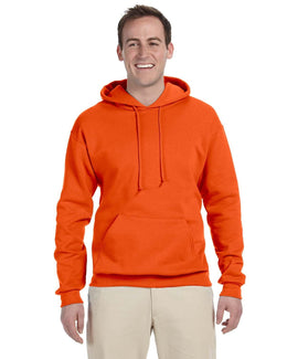 Jerzees 50/50 Hooded Sweatshirt 996 | Safety Orange - Front