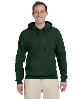 Jerzees 50/50 Hooded Sweatshirt 996 | Forest Green - Front