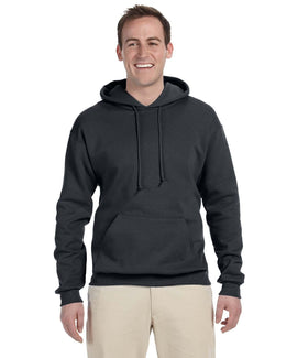 Jerzees 50/50 Hooded Sweatshirt 996 | Charcoal Grey - Front