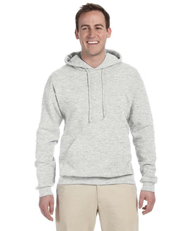 Jerzees 50/50 Hooded Sweatshirt 996 | Ash - Front