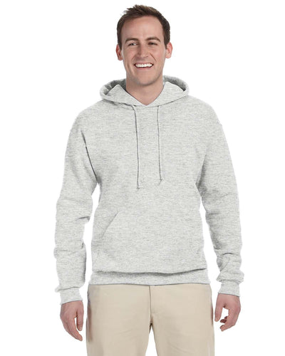 Jerzees 50/50 Hooded Sweatshirt 996 | Ash - Front