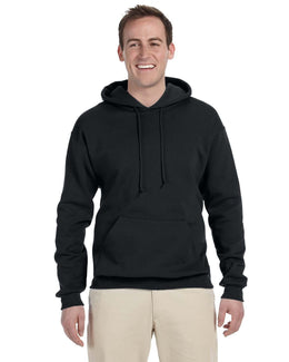 Jerzees 50/50 Hooded Sweatshirt 996 | Black - Front
