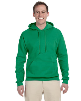 Jerzees 50/50 Hooded Sweatshirt 996 | Kelly - Front