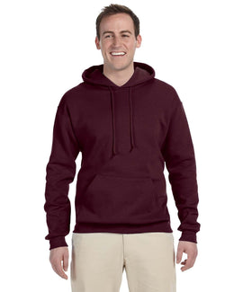 Jerzees 50/50 Hooded Sweatshirt 996 | Maroon - Front