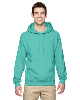Jerzees 50/50 Hooded Sweatshirt 996 | Cool Mint - Front