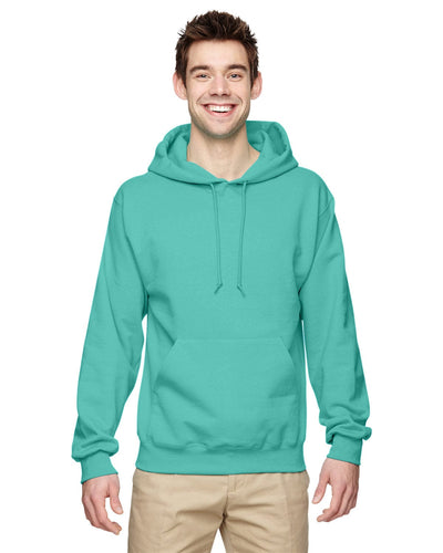 Jerzees 50/50 Hooded Sweatshirt 996 | Cool Mint - Front