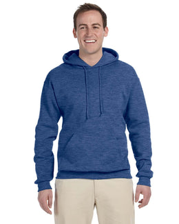 Jerzees 50/50 Hooded Sweatshirt 996 | Vintage Hth Blue - Front