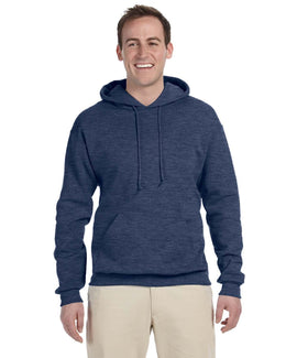 Jerzees 50/50 Hooded Sweatshirt 996 | Vintage Hth Navy - Front