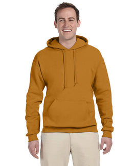 Jerzees 50/50 Hooded Sweatshirt 996 | Golden Pecan - Front