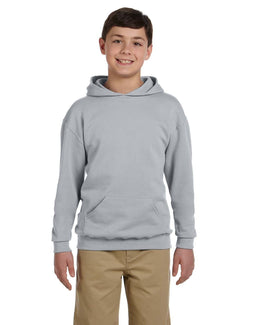 Jerzees Youth 50/50 Fleece Hooded Sweatshirt 996Y | Oxford - Front