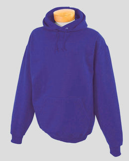 Jerzees Youth 50/50 Fleece Hooded Sweatshirt 996Y | Deep Purple - Front