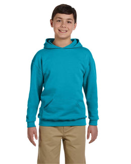 Jerzees Youth 50/50 Fleece Hooded Sweatshirt 996Y | California Blue - Front