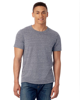 Alternative Mens Eco-Jersey Crew T-Shirt AA1973 | Eco Navy - Front