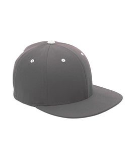Team 365 Flexfit Adult Pro-Formance Contrast Eyelets Cap ATB101 | Sp Graphite/ Wht - Front