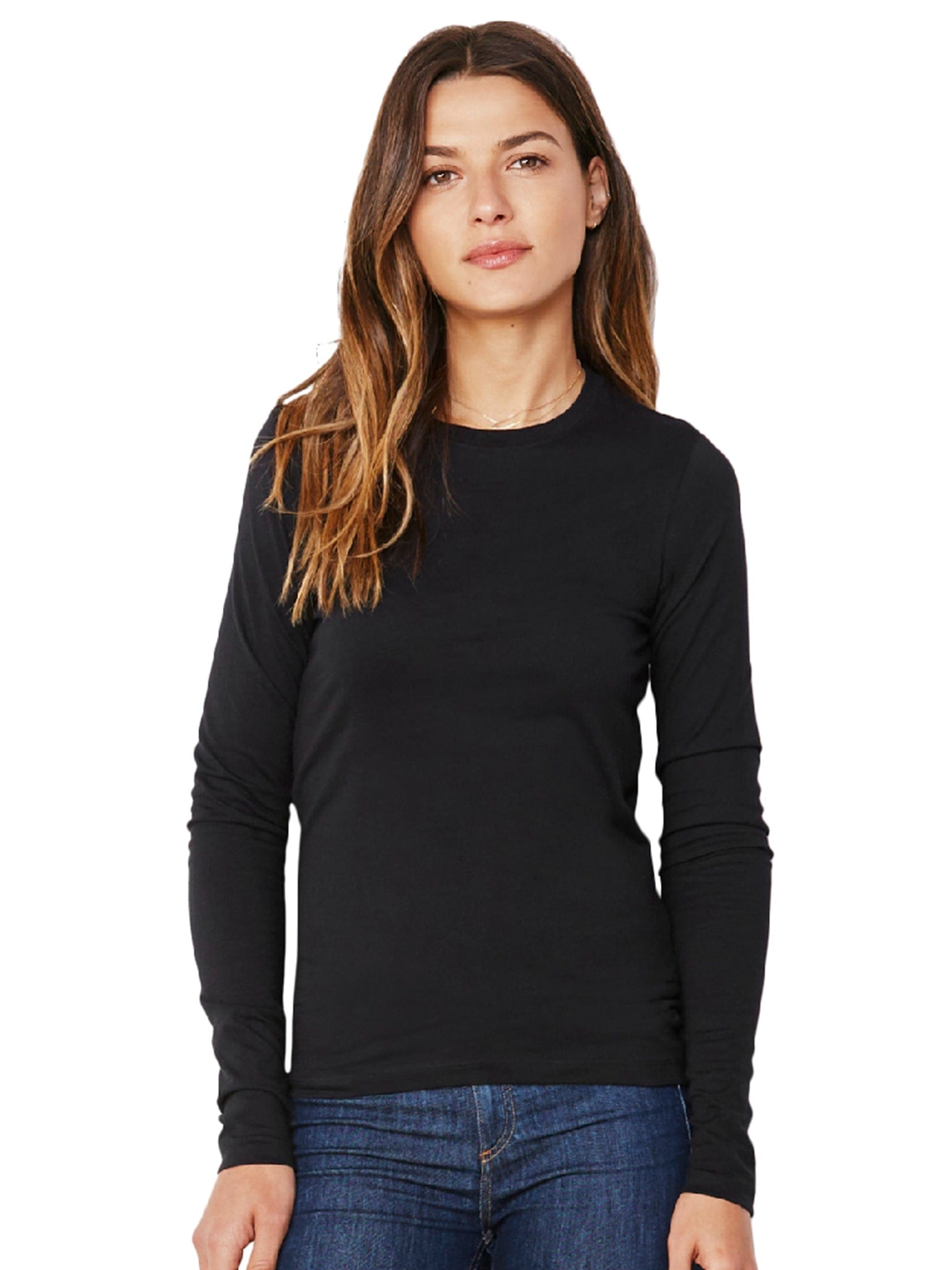 Bella canvas long sleeve on sale womens