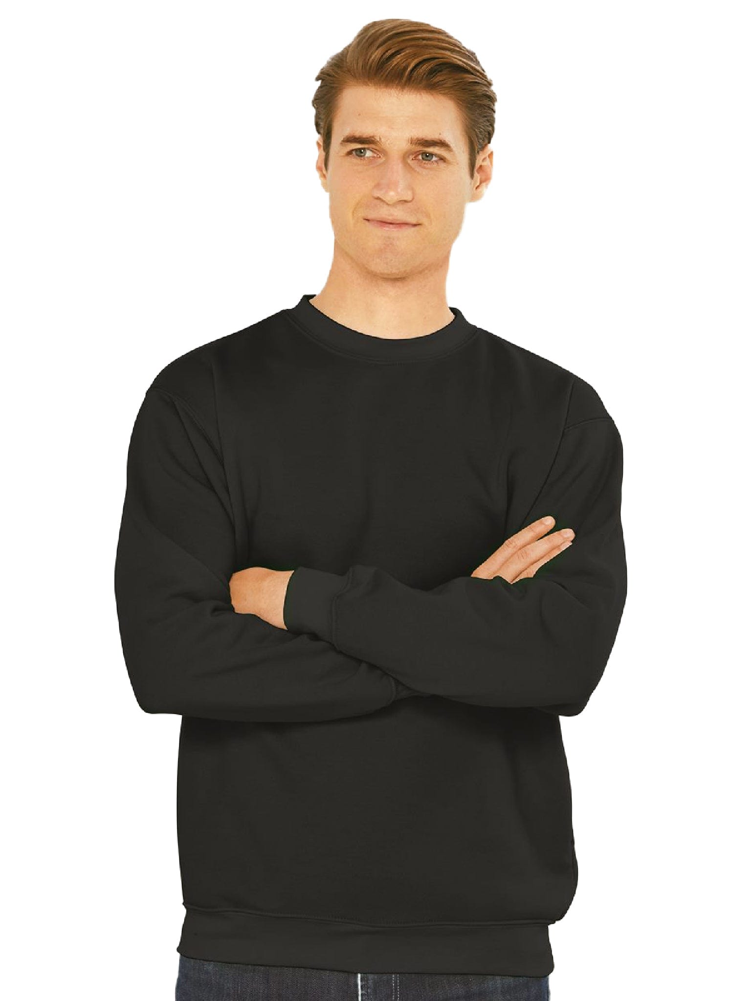 Bayside USA Made Crewneck Fleece – CheapesTees