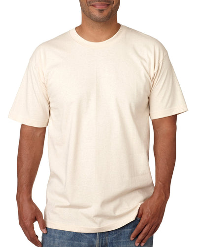 Bayside USA Made Short Sleeve T-Shirt BA5040 | Natural - Front