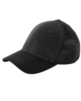 Big Accessories Structured Mesh Cap BX017 | Black - Front