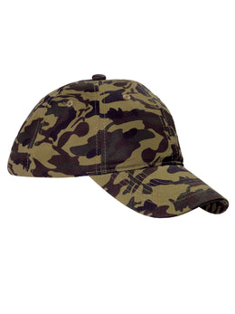 Big Accessories Unstructured Camo Hat