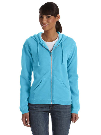 Comfort Colors Ladies Garment-Dyed Full-Zip Hoodie