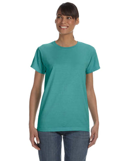Comfort Colors Ladies Garment-Dyed T-Shirt C3333 | Seafoam - Front