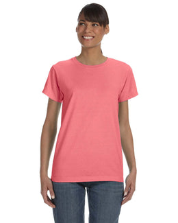 Comfort Colors Ladies Garment-Dyed T-Shirt C3333 | Watermelon - Front