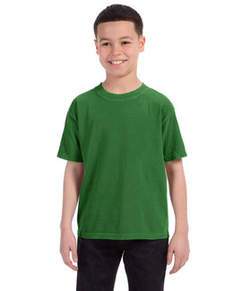 Comfort Colors Youth Garment-Dyed T-Shirt C9018 | Clover - Front