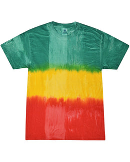 Tie-Dye 100% Cotton Tie Dye T-Shirt CD100 | Montego Bay - Front