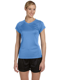 Champion Ladies Double Dry Performance T-Shirt CW23 | Light Blue - Front