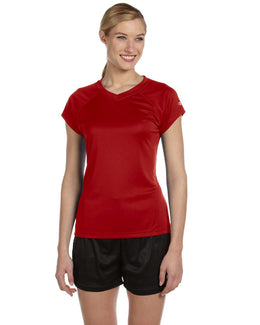 Champion Ladies Double Dry Performance T-Shirt CW23 | Scarlet - Front
