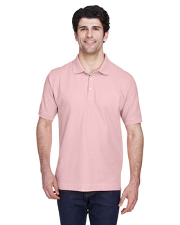 Devon & Jones Fine Pima Pique Polo Shirt D100 | Pink - Front
