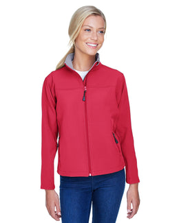 Devon & Jones Ladies Soft Shell Jacket D995W | Red - Front