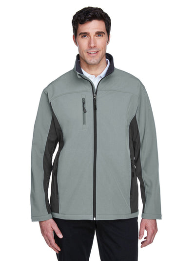Devon & Jones Mens Soft Shell Colorblock Jacket