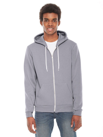 American Apparel Unisex Flex Fleece Zip Hoodie