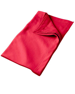 Gildan DryBlend Fleece Blanket G129 | Garnet - Front