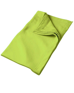 Gildan DryBlend Fleece Blanket G129 | Safety Green - Front
