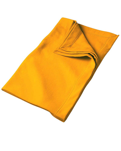 Gildan DryBlend Fleece Blanket G129 | Gold - Front