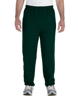 Gildan Lightweight 50/50 Sweatpants G182 | Forest Green - Front