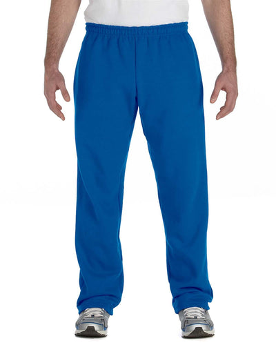 Gildan Heavy Blend 50/50 Open-Bottom Sweatpants G184 | Royal - Front