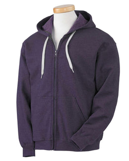 Gildan Heavy Blend Vintage Full-Zip Hooded Sweatshirt G187 | Blackberry - Front