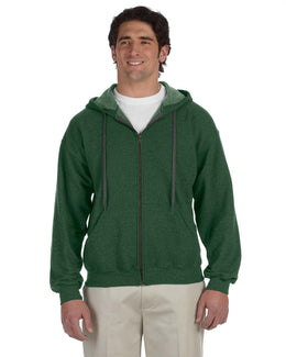 Gildan Heavy Blend Vintage Full-Zip Hooded Sweatshirt G187 | Meadow - Front