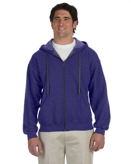 Gildan Heavy Blend Vintage Full-Zip Hooded Sweatshirt G187 | Lilac - Front