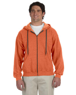 Gildan Heavy Blend Vintage Full-Zip Hooded Sweatshirt G187 | Sunset - Front