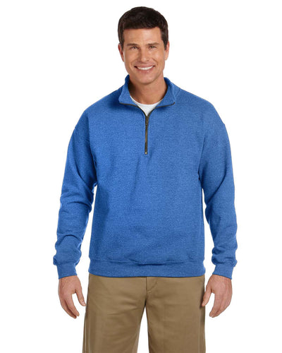 Gildan Heavy Blend Vintage Classic Quarter-Zip Sweatshirt G188 | Royal - Front
