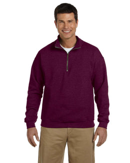 Gildan Heavy Blend Vintage Classic Quarter-Zip Sweatshirt G188 | Maroon - Front