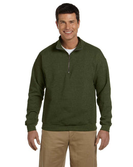 Gildan Heavy Blend Vintage Classic Quarter-Zip Sweatshirt G188 | Moss - Front
