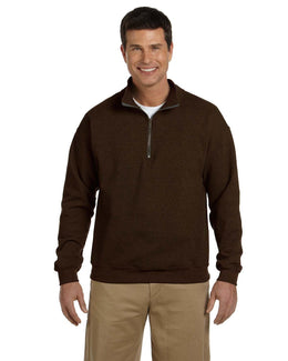 Gildan Heavy Blend Vintage Classic Quarter-Zip Sweatshirt G188 | Russet - Front