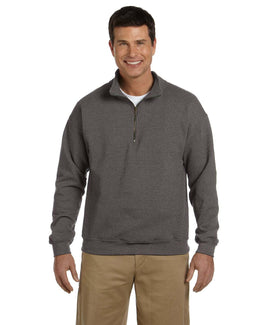 Gildan Heavy Blend Vintage Classic Quarter-Zip Sweatshirt G188 | Tweed - Front