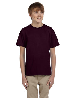 Gildan Ultra Cotton Youth Heavyweight T-Shirt G200B | Dark Chocolate - Front